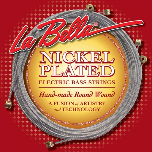 [760-ND] La Bella Deep Talkin' Bass | Muta di corde per basso Danelectro® Longhorn (Nickel-Plated Round Wound)