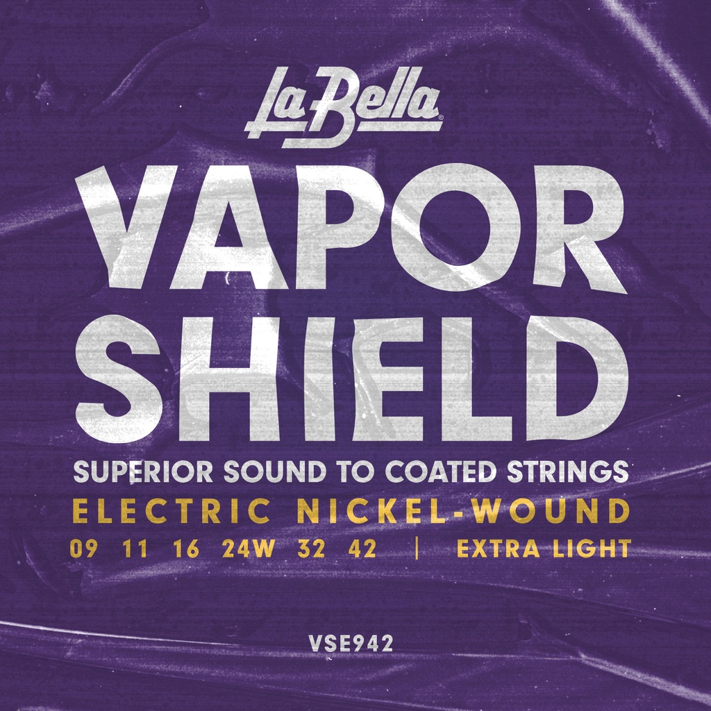 La Bella Vapor Shield | Muta di corde per chitarra elettrica - packaging borsa