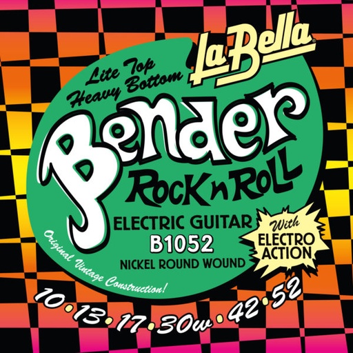 La Bella Bender | Muta di corde per chitarra elettrica