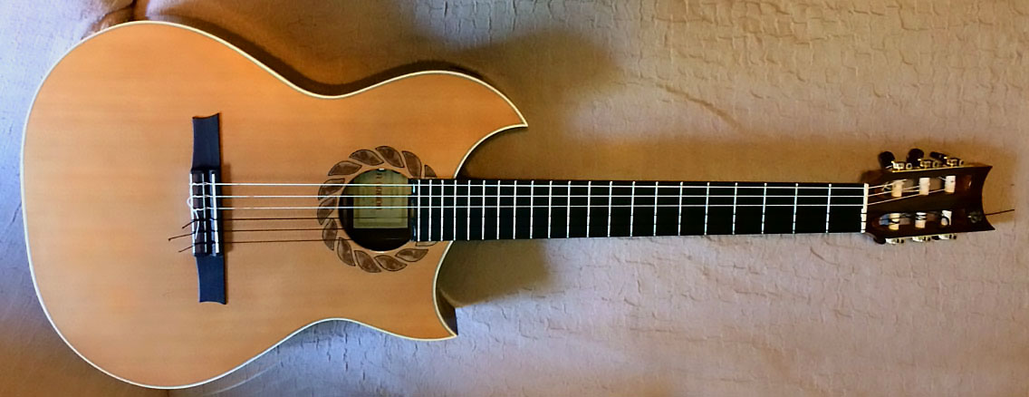 Santochirico "La Braida", chitarra classica utilizzata da Andrea Braido