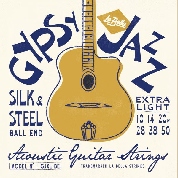 La Bella Gypsy Jazz | Muta di corde per chitarra Maccaferri