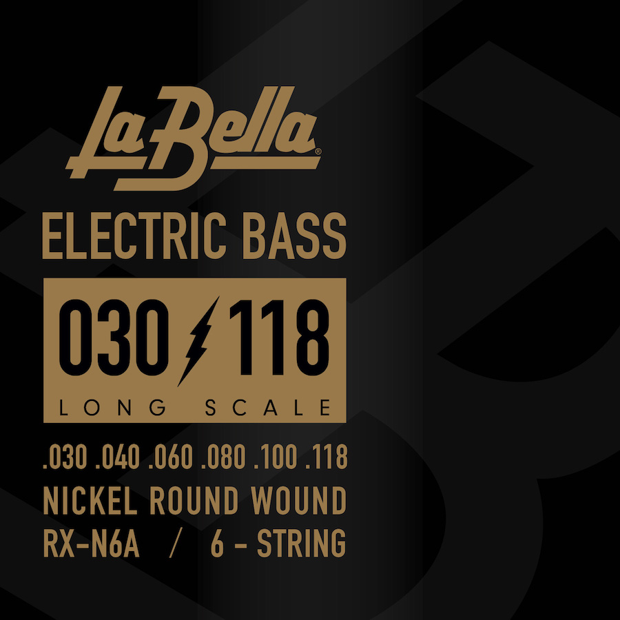 La Bella RX Nickel-Plated | Muta di corde per basso 6 corde