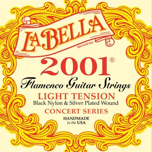 La Bella 2001 Flamenco | Muta di corde per chitarra classica flamenco