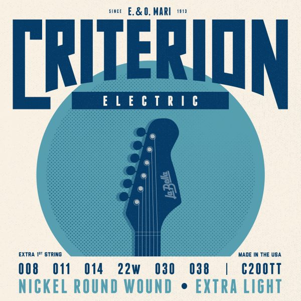 La Bella Criterion | Muta di corde per chitarra elettrica