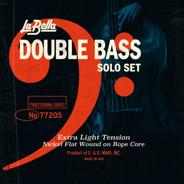 La Bella Double Bass Nickel Flat | Muta di corde per contrabbasso
