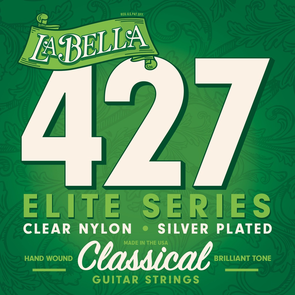 La Bella Elite 427 | Muta di corde per chitarra classica, tensione media