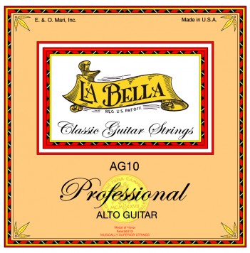 La Bella AG10 | Muta di corde per chitarra classica contralto (scala 520mm)