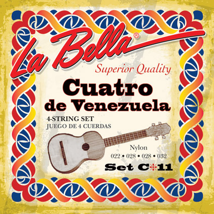 La Bella C11 | Muta di corde per cuatro de Venezuela