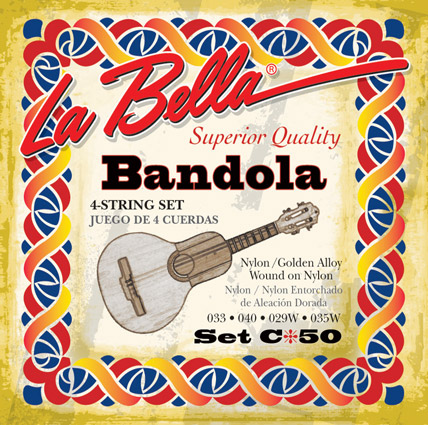 La Bella C50 | Muta di corde per bandola