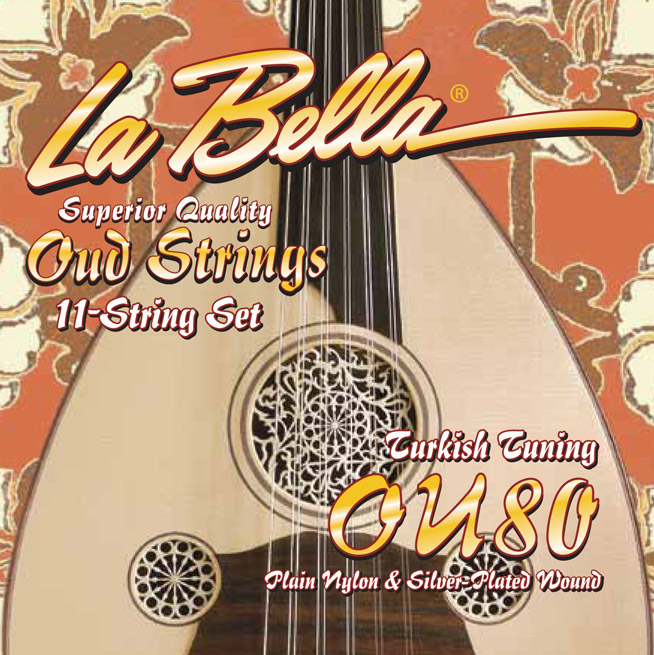 La Bella OU80 | Muta di corde per oud turco