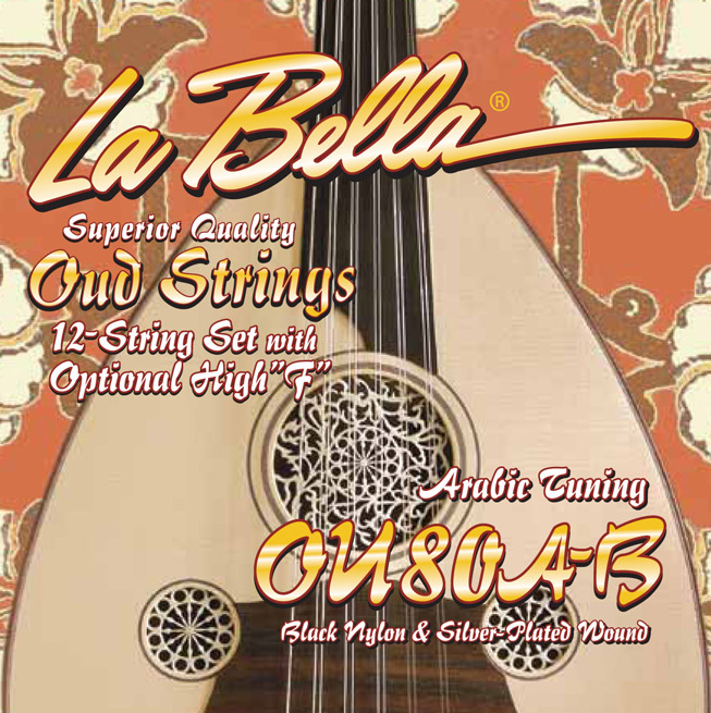 La Bella OU80A-B | Muta di corde per oud arabo