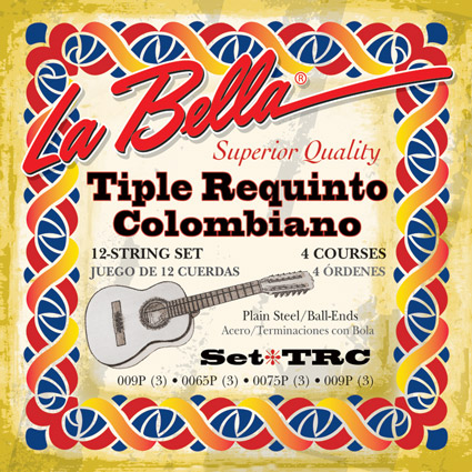 La Bella TRC | Muta di corde per Tiple Requinto Colombiano