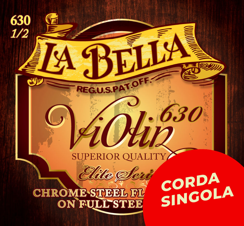 Corda singola La Bella per violino, modello 630 Orchestral