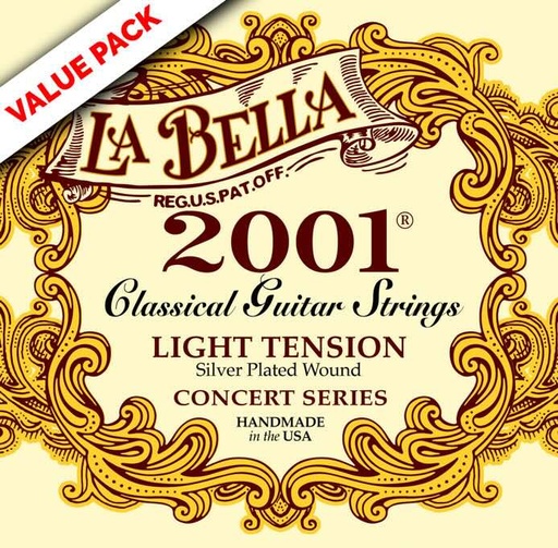 La Bella 2001 Value Pack | 10x Muta di corde per chitarra classica