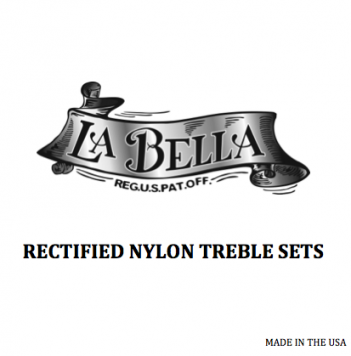 La Bella Treble Set | Set di cantini in nylon rettificato per chitarra classica