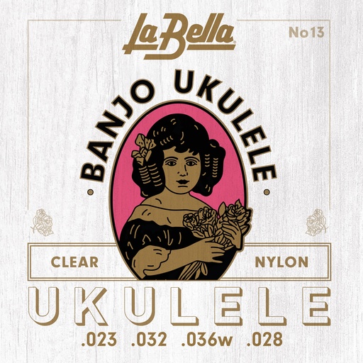 [13] La Bella 13 | Muta di corde per ukulele banjo, 028.028