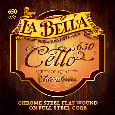 [650] La Bella 650 | Muta di corde per violoncello 4/4