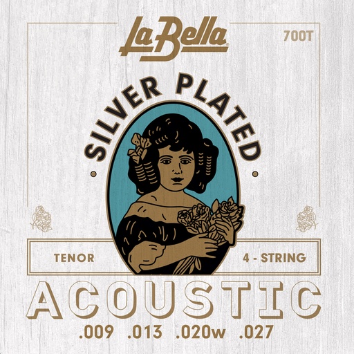 [700T] La Bella 700T | Muta di corde per chitarra tenore 4 corde