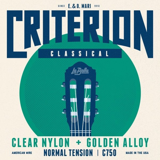 La Bella Criterion | Muta di corde per chitarra classica, tensione media