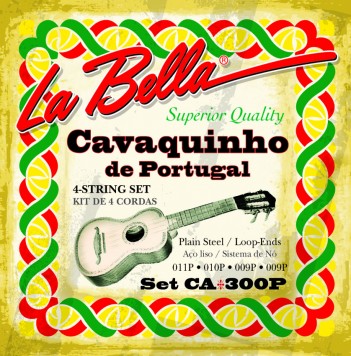 [CA300-P] La Bella CA300-P | Muta di corde per cavaquinho - Portugal