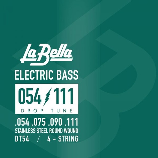 [DT54] La Bella DT54 | Muta di corde per basso 4 corde, 054-111