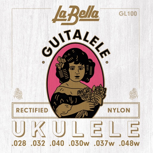 [GL100] La Bella GL100 | Muta di corde per ukulele chitarra - guitalele