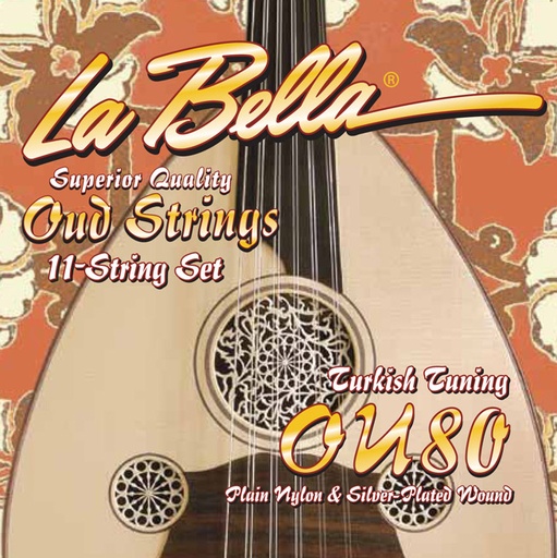 [OU80] La Bella OU80 | Muta di corde per oud turco