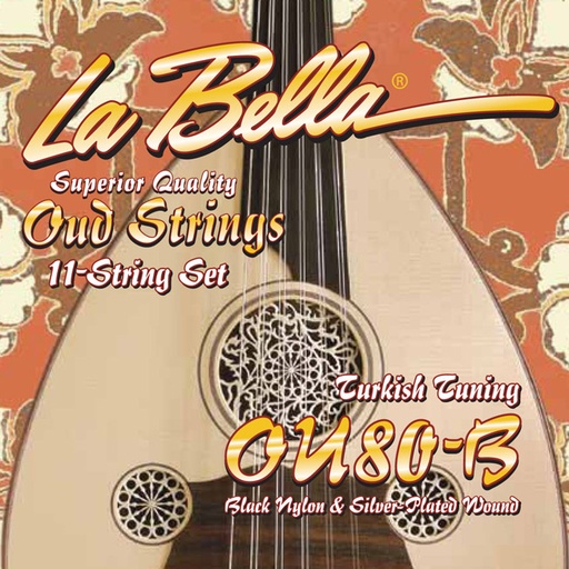 [OU80-B] La Bella OU80-B | Muta di corde per oud arabo